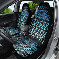 Maori Niho Taniwha Te Wheiao Car Seat Cover Moana Blue LT7 - Polynesian Pride