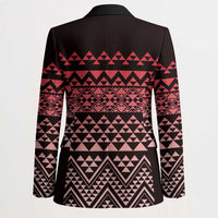 Maori Niho Taniwha Te Wheiao Blazer Terracotta - Polynesian Pride