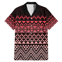 Maori Niho Taniwha Te Wheiao Family Matching Mermaid Dress and Hawaiian Shirt Terracotta - Polynesian Pride