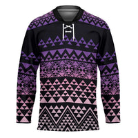 Maori Niho Taniwha Te Wheiao Hockey Jersey Waiporoporo - Polynesian Pride