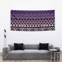 Maori Niho Taniwha Te Wheiao Tapestry Waiporoporo - Polynesian Pride
