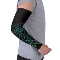 Maori Niho Taniwha Te Wheiao Arm Sleeves Paua Shell - Polynesian Pride