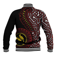 Papua New Guinea Oro Tapa Motif Baseball Jacket Special