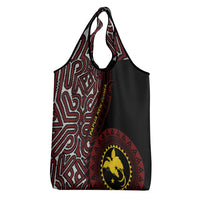 Papua New Guinea Oro Tapa Motif Grocery Bag Special
