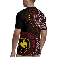 Papua New Guinea Oro Tapa Motif Rugby Jersey Special LT7 - Polynesian Pride