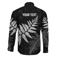 New Zealand Lawn Bowls Personalized Family Matching Off Shoulder Short Dress and Hawaiian Shirt Wrap-Around Silver Fern LT7 - Polynesian Pride