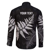 New Zealand Lawn Bowls Personalized Family Matching Short Sleeve Bodycon Dress and Hawaiian Shirt Wrap-Around Silver Fern - Polynesian Pride