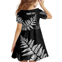 New Zealand Lawn Bowls Personalized Family Matching Tank Maxi Dress and Hawaiian Shirt Wrap-Around Silver Fern LT7 - Polynesian Pride