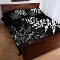 New Zealand Lawn Bowls Personalized Quilt Bed Set Wrap-Around Silver Fern - Polynesian Pride