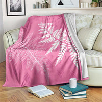New Zealand Lawn Bowls Breast Cancer Personalized Blanket Wrap-Around Silver Fern - Polynesian Pride