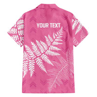 New Zealand Lawn Bowls Breast Cancer Personalized Family Matching Tank Maxi Dress and Hawaiian Shirt Wrap-Around Silver Fern LT7 - Polynesian Pride
