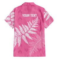 New Zealand Lawn Bowls Breast Cancer Personalized Hawaiian Shirt Wrap-Around Silver Fern LT7 - Polynesian Pride