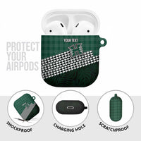 Rainbow Warriors Hawaii Personalized Palaka AirPods Case - Polynesian Pride