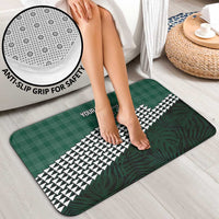 Rainbow Warriors Hawaii Personalized Palaka Bathroom Set - Polynesian Pride