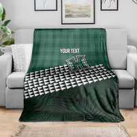 Rainbow Warriors Hawaii Personalized Palaka Blanket - Polynesian Pride