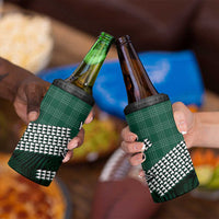 Rainbow Warriors Hawaii Personalized Palaka 4 in 1 Can Cooler Tumbler - Polynesian Pride