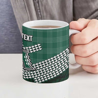 Rainbow Warriors Hawaii Personalized Palaka Ceramic Mug - Polynesian Pride