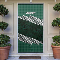 Rainbow Warriors Hawaii Personalized Palaka Door Cover - Polynesian Pride