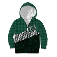 Rainbow Warriors Hawaii Personalized Palaka Kid Hoodie - Polynesian Pride