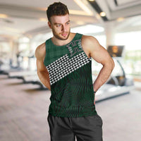 Rainbow Warriors Hawaii Personalized Palaka Men Tank Top - Polynesian Pride