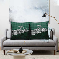 Rainbow Warriors Hawaii Personalized Palaka Pillow Cover - Polynesian Pride