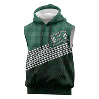 Rainbow Warriors Hawaii Personalized Palaka Sleeveless Hoodie - Polynesian Pride