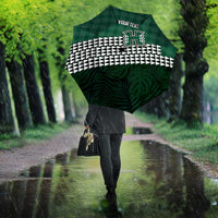 Rainbow Warriors Hawaii Personalized Palaka Umbrella - Polynesian Pride