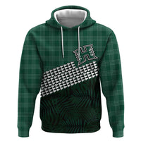 Rainbow Warriors Hawaii Personalized Palaka Zip Hoodie - Polynesian Pride