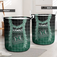 Rainbow Warriors Hawaii Palaka Laundry Basket Maile Lei - Polynesian Pride