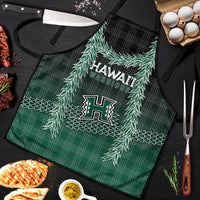 Rainbow Warriors Hawaii Palaka Apron Maile Lei - Polynesian Pride