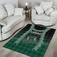 Rainbow Warriors Hawaii Palaka Area Rug Maile Lei - Polynesian Pride