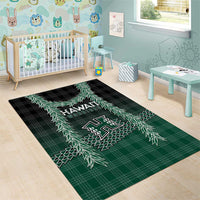 Rainbow Warriors Hawaii Palaka Area Rug Maile Lei - Polynesian Pride