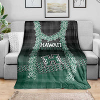 Rainbow Warriors Hawaii Palaka Blanket Maile Lei - Polynesian Pride