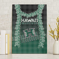 Rainbow Warriors Hawaii Palaka Canvas Wall Art Maile Lei - Polynesian Pride