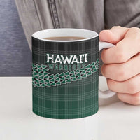 Rainbow Warriors Hawaii Palaka Ceramic Mug Maile Lei - Polynesian Pride