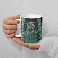 Rainbow Warriors Hawaii Palaka Ceramic Mug Maile Lei - Polynesian Pride