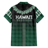 Rainbow Warriors Hawaii Palaka Family Matching Summer Maxi Dress and Hawaiian Shirt Maile Lei LT7 - Polynesian Pride