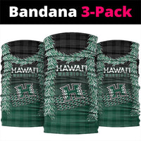 Rainbow Warriors Hawaii Palaka Neck Gaiter Maile Lei - Polynesian Pride