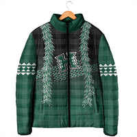 Rainbow Warriors Hawaii Palaka Padded Jacket Maile Lei - Polynesian Pride