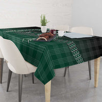 Rainbow Warriors Hawaii Palaka Tablecloth Maile Lei - Polynesian Pride