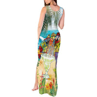 It's 5 o'clock Somewhere Tank Maxi Dress Beach Party - Polynesian Pride