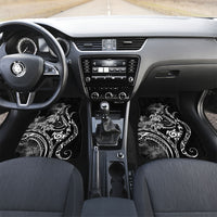 Aloha Hawaii Turtles Floral Car Mats Obsidian Glaze