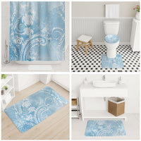 Aloha Hawaii Turtles Floral Bathroom Set Aqua Marbles Glaze LT7 - Polynesian Pride