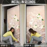 Guam Fishhook Mix Guasali Flowers Door Cover Dreaming Hazel