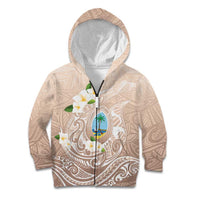 Guam Fishhook Mix Guasali Flowers Kid Hoodie Dreaming Hazel
