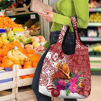 Papua New Guinea Christmas Grocery Bag Bird-of-Paradise Special