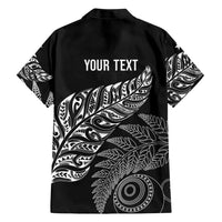 Aotearoa Personalized Lawn Bowls Maori Hawaiian Shirt New Zealand Black Tribal Silver Fern LT7 - Polynesian Pride