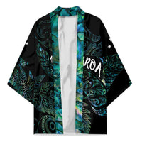 Aotearoa Personalized Lawn Bowls Maori Kimono New Zealand Paua Shell Tribal Silver Fern - Polynesian Pride