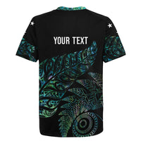 Aotearoa Personalized Lawn Bowls Maori Rugby Jersey New Zealand Paua Shell Tribal Silver Fern LT7 - Polynesian Pride