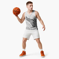 Aotearoa Personalized Lawn Bowls Maori Basketball Jersey New Zealand White Tribal Silver Fern - Polynesian Pride